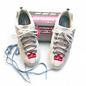 Skechers Women Sports Elite With Memory Foam White Size 11 Shoes with Box